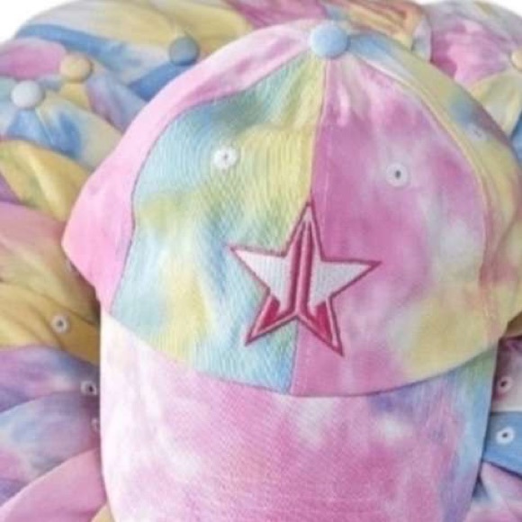 NWOT Jeffree Star  Exclusive Tie Dye Spring Launch Hat - Picture 2 of 4